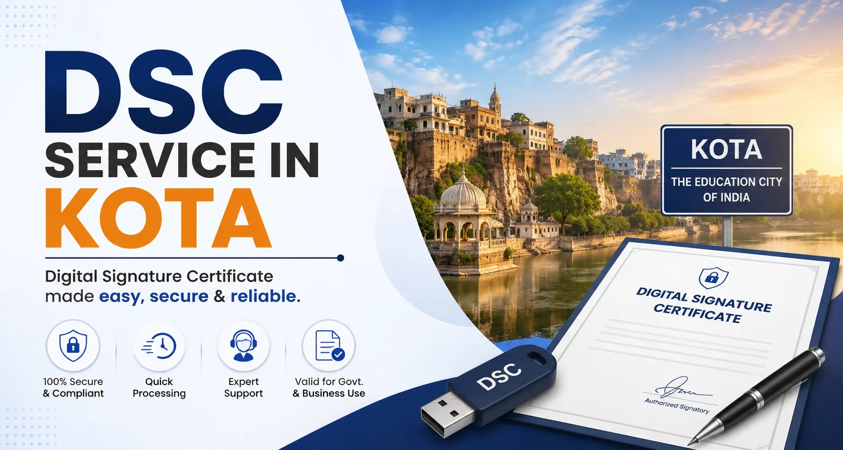 Best DSC Service in Kota - Rajasthan DSC Services
