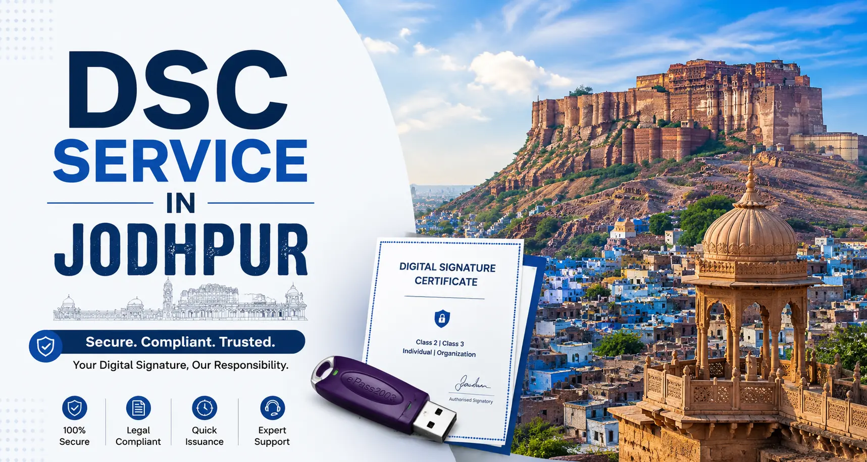 Best Digital Signature Certificate Provider in Jodhpur